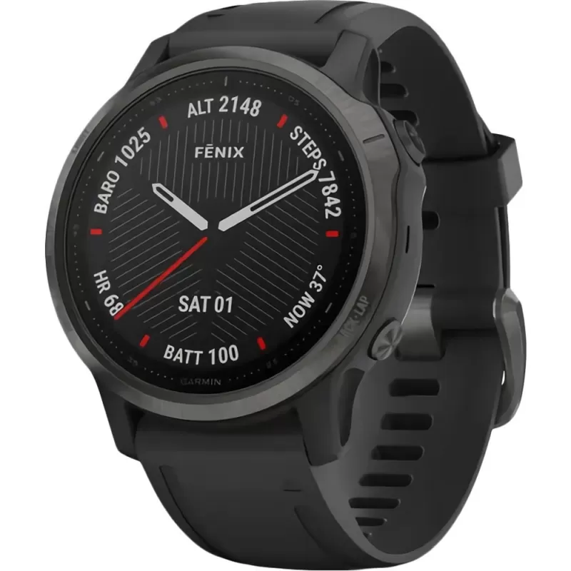 Reloj GPS Garmin Fenix 6S Sapphire 010-02159-27 - Carbon Gray