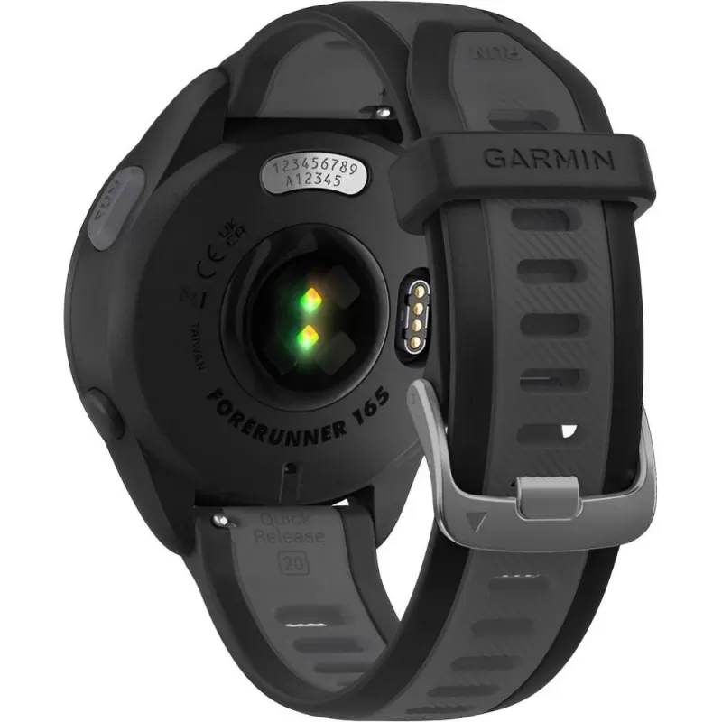 Reloj GPS Garmin Forerunner 165 010-02863-20 - Black/Slate Gray