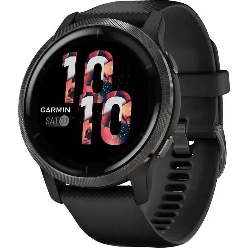 Reloj GPS Garmin Venu 2 010-02430-11 - Slate/Black