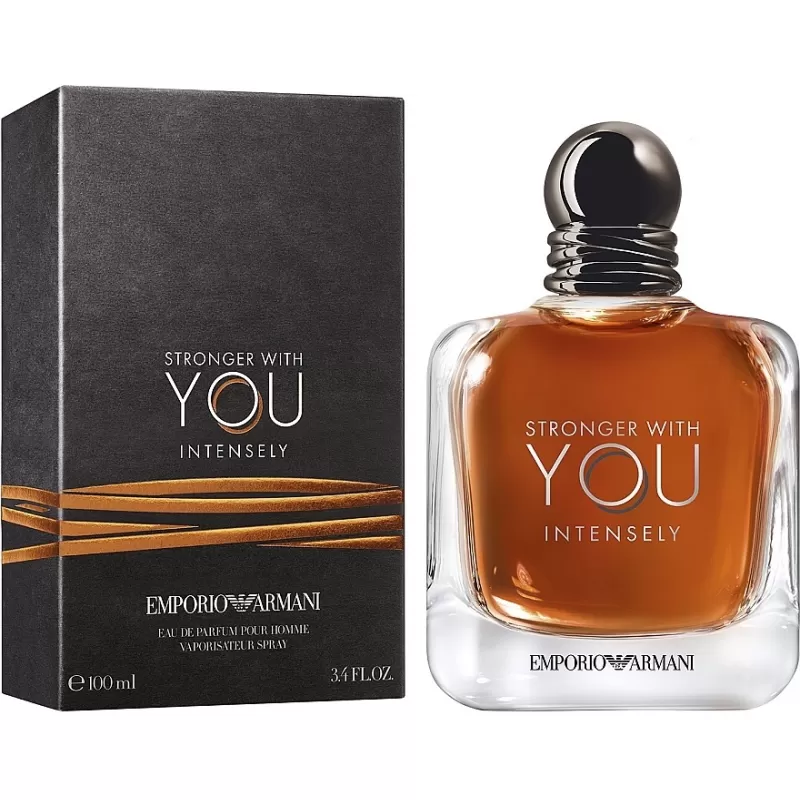 Perfume Giorgio Armani Emporio Armani Stronger With You Intensely EDP Masculino - 100mL