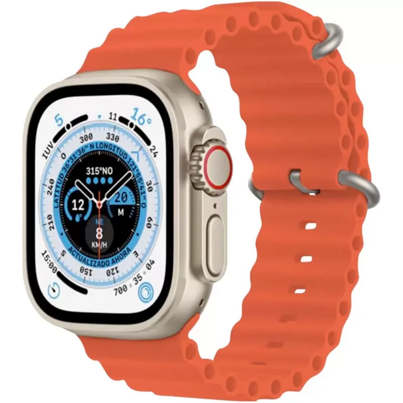 Reloj Smart Blulory Glifo Ultra 2 - Orange