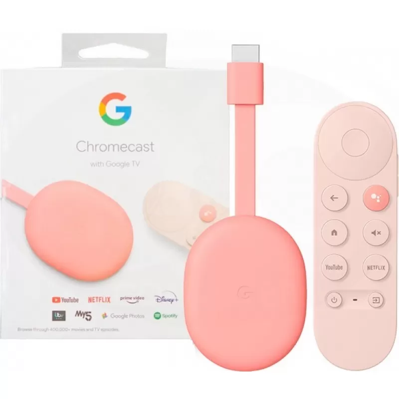 Google Chromecast with Google TV GA01920-US - Sunrise