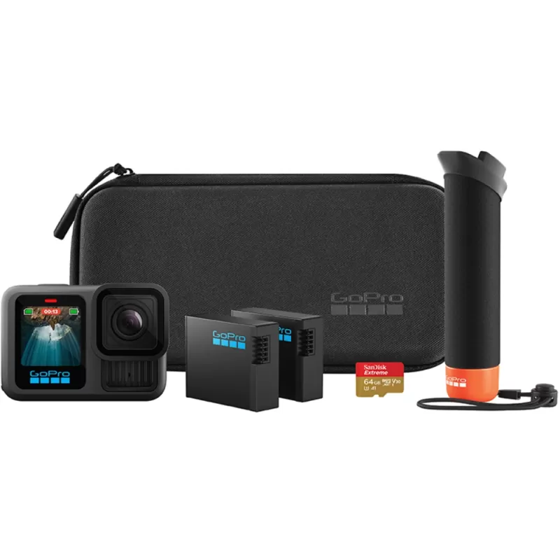 Cámara de Acción GoPro Hero 13 Bundle CHDRB-131-RW - Black