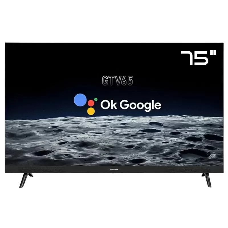 Smart TV QLED Smartfy 75" GTV75 4K Ultra HD c...