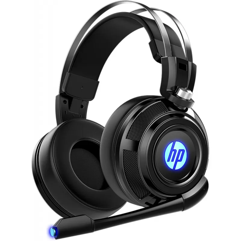 Headset Gaming HP H200 con Micrófono LED Negro