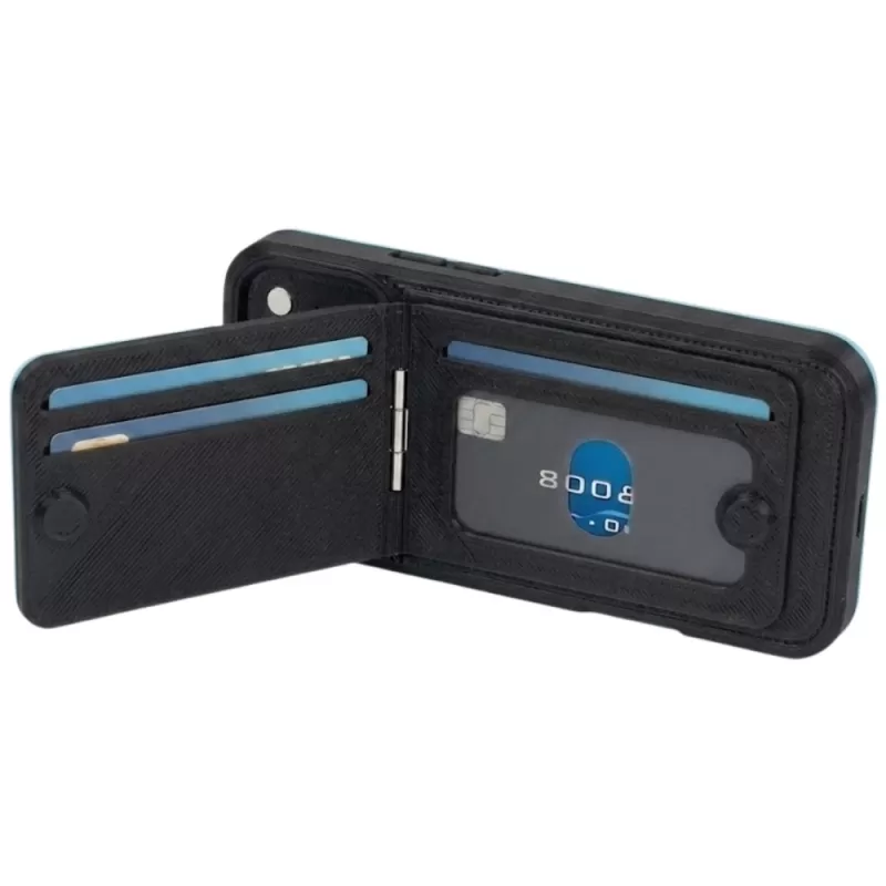 Capa HDD iPhone 17 Pro Max Multi-function HBC-246 - Black