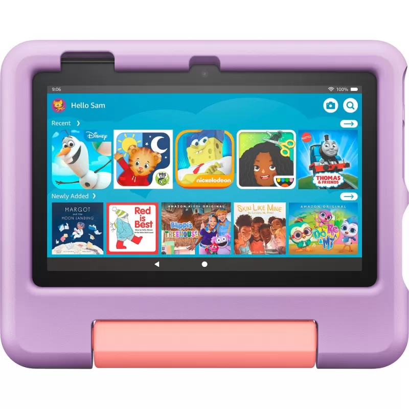 Tablet Amazon Fire HD 8 Kids 2/32GB WiFi 8" (12th Gen) - Purple (Caja Fea)