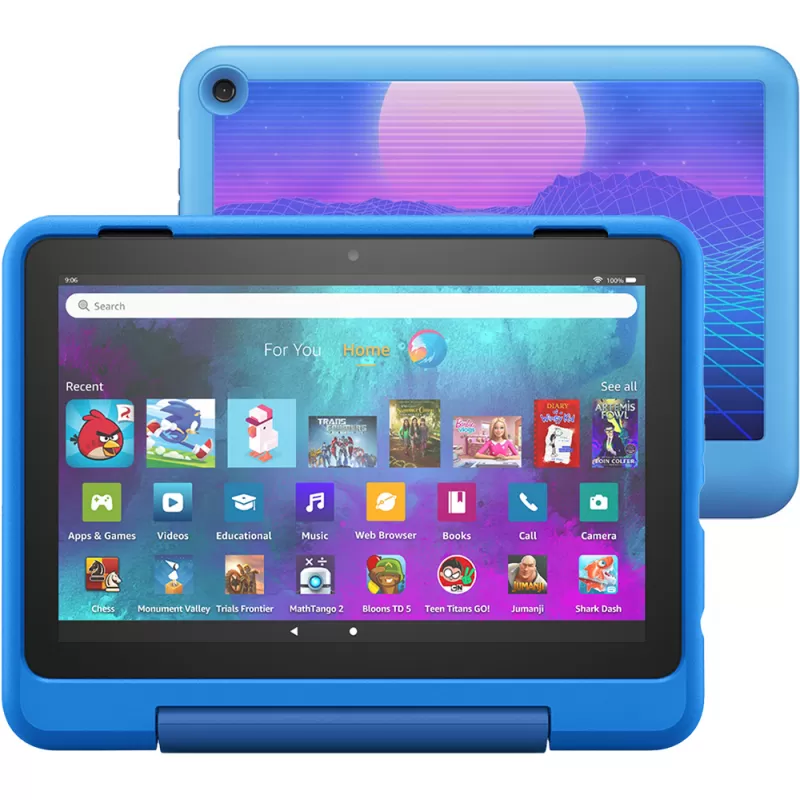 Tablet Amazon Fire HD 8 Kids Pro 2/32GB WiFi 8" (12th Gen) - Cyber Sky (Caja Fea)