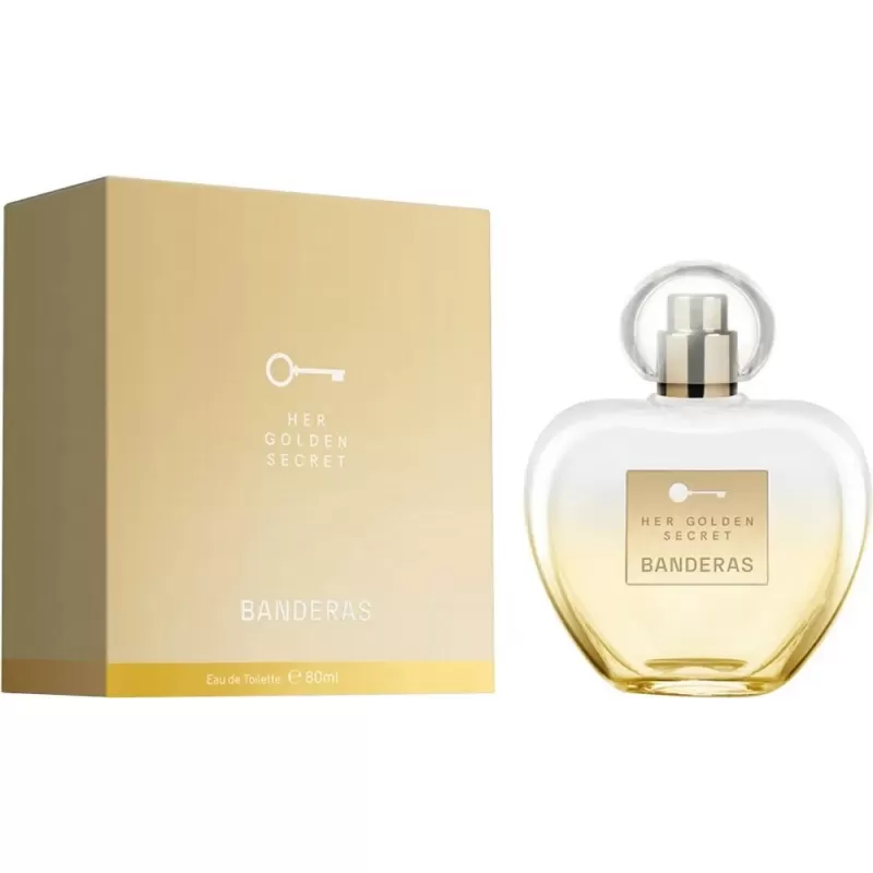 Perfume Antonio Banderas Her Golden Secret EDT Femenino - 80ml