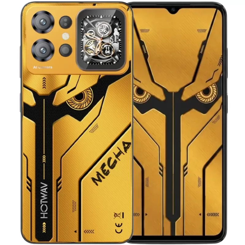 Smartphone Hotwav X100 Mecha 4G DS 6.75" 6/128GB - Armor Gold