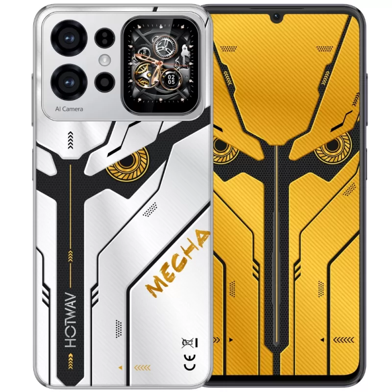 Smartphone Hotwav X100 Mecha 4G DS 6.75" 6/128GB - Mecha White