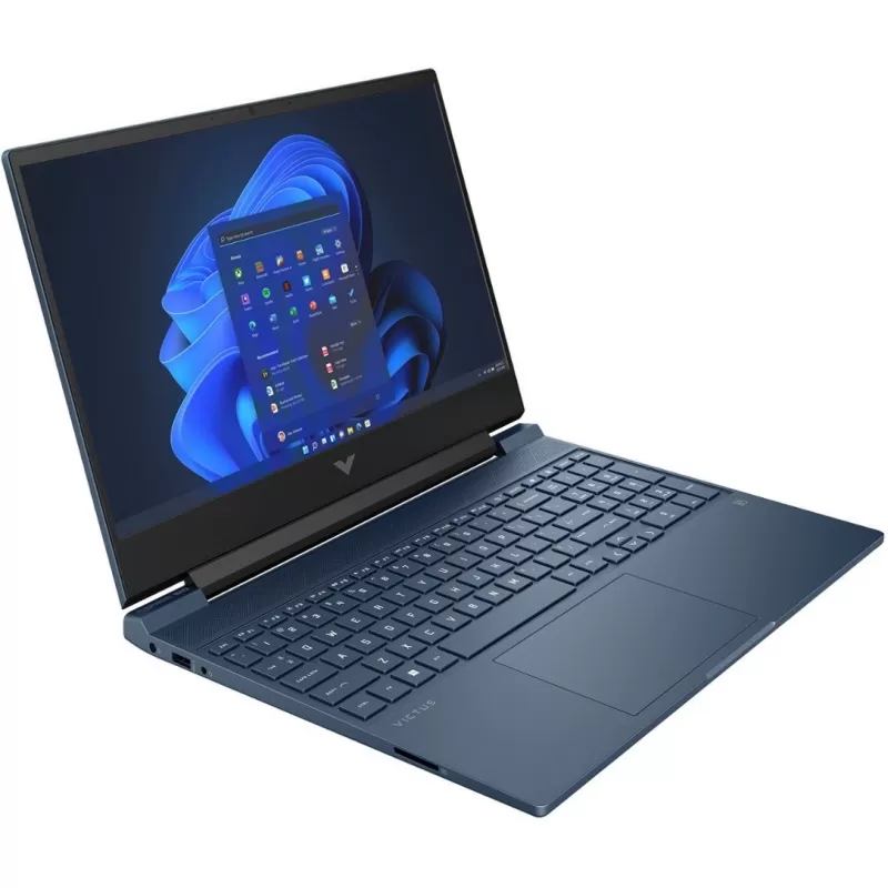 Notebook HP Victus 15-FA0033DX 15.6" Intel Core i5-12450H 8/512GB W11 NVIDIA GeForce RTX 3050 4GB - Blue