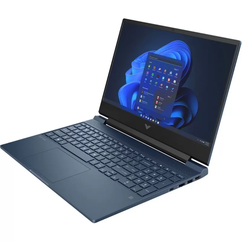 Notebook HP Victus 15-FA0033DX 15.6" Intel Core i5-12450H 8/512GB W11 NVIDIA GeForce RTX 3050 4GB - Blue
