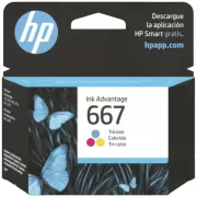 Cartucho de Tinta HP Ink Advantage 667 3YM78AL - C...
