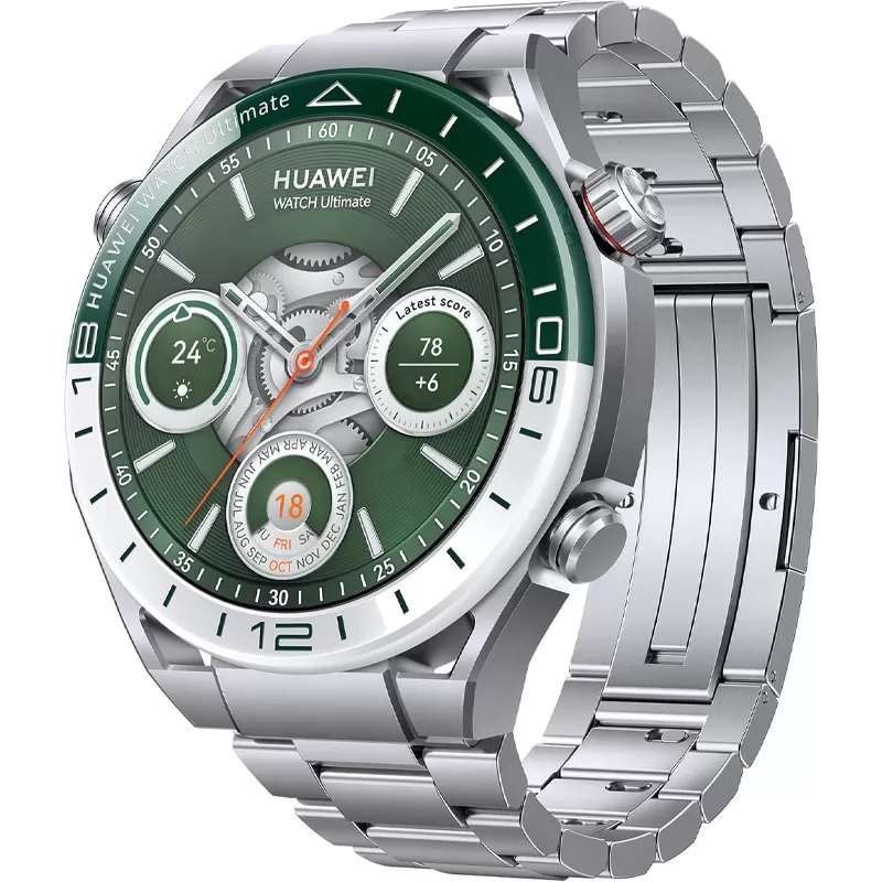 Reloj Smart Huawei Watch Ultimate WDS-B19 - Steel/Green/Titanium Strap