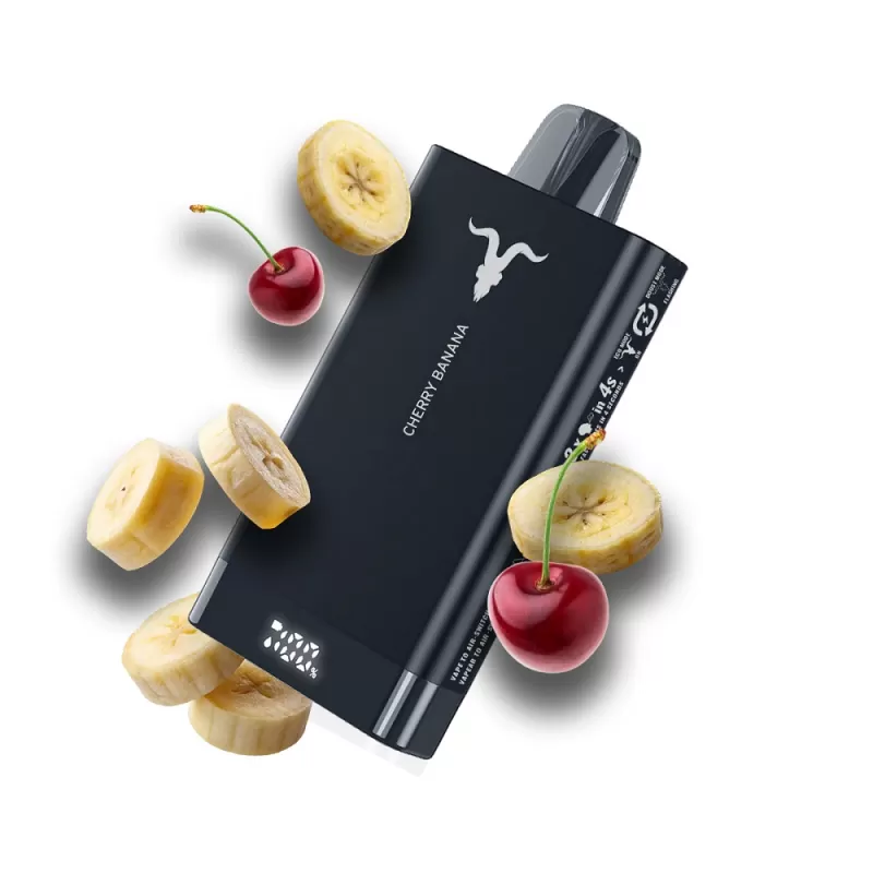 Vaper Descartable Ignite V150 5% Nicotina 15000 Puffs - Cherry Banana