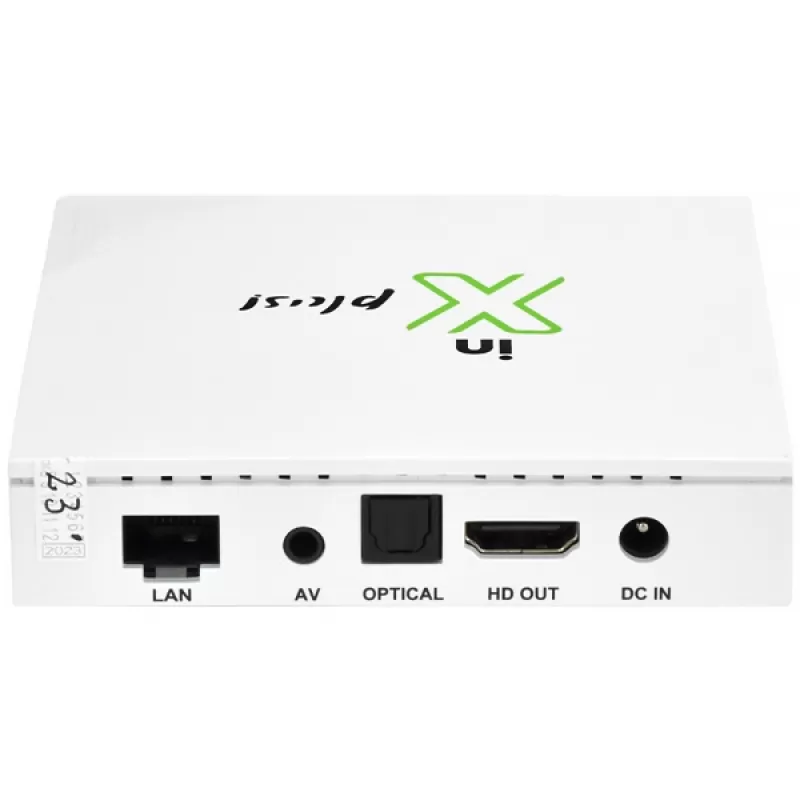 Receptor In X Plus V3 4K UHD 2/16GB Wi-Fi 2V - Blanco