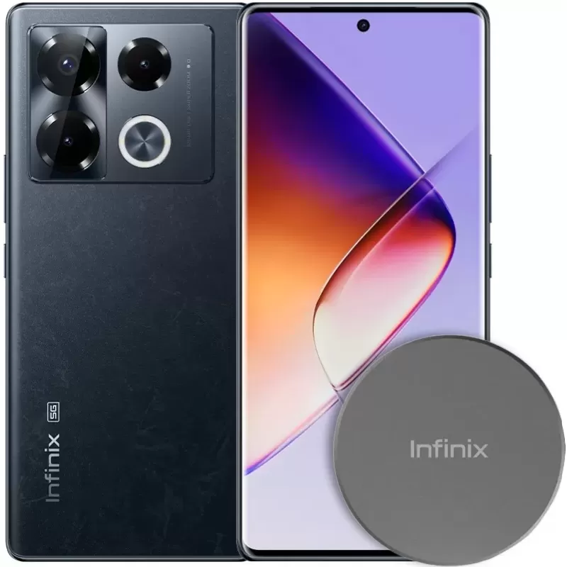 Smartphone Infinix Note 40 Pro 5G X6851 DS 6.78" 8/256GB - Obsidian Black + MagPad