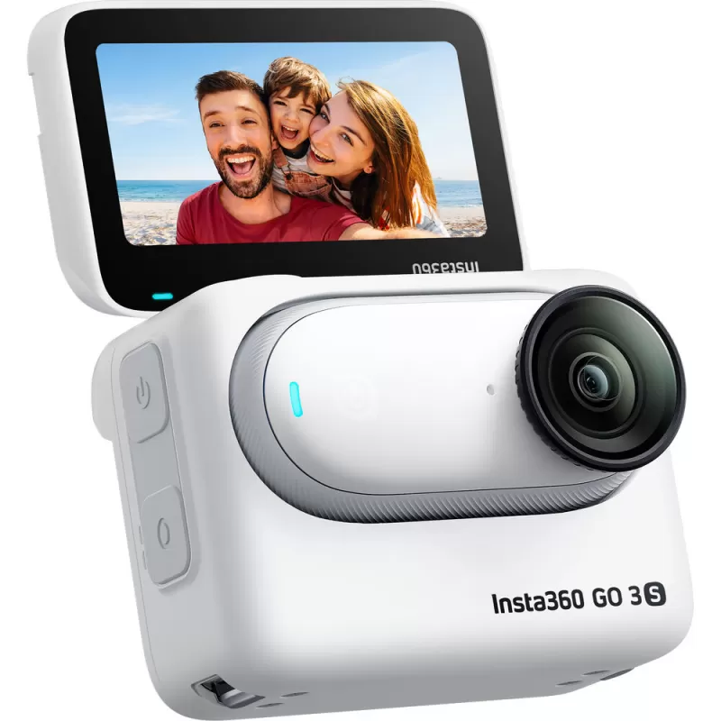 Cámara de Acción Insta360 GO 3S Standard Edition 4K 64GB - Arctic White (CINSAATA)