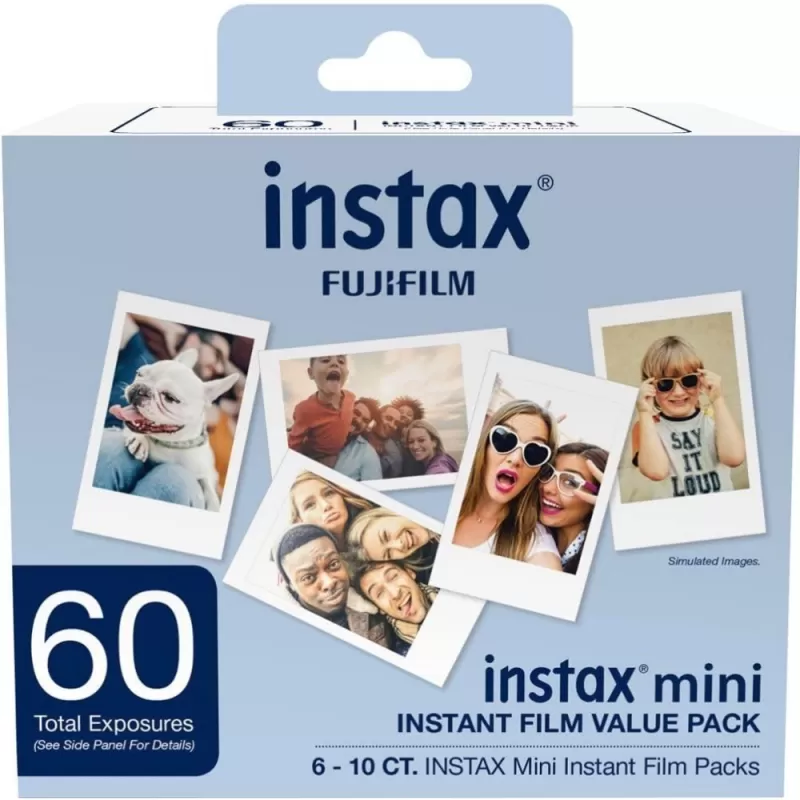 Papel Térmico Fujifilm Instax Mini - (60 hojas de...