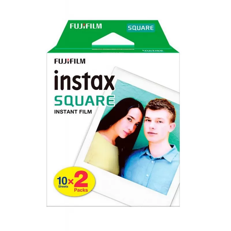 Papel Térmico Fujifilm Instax Square (20 Unidades)