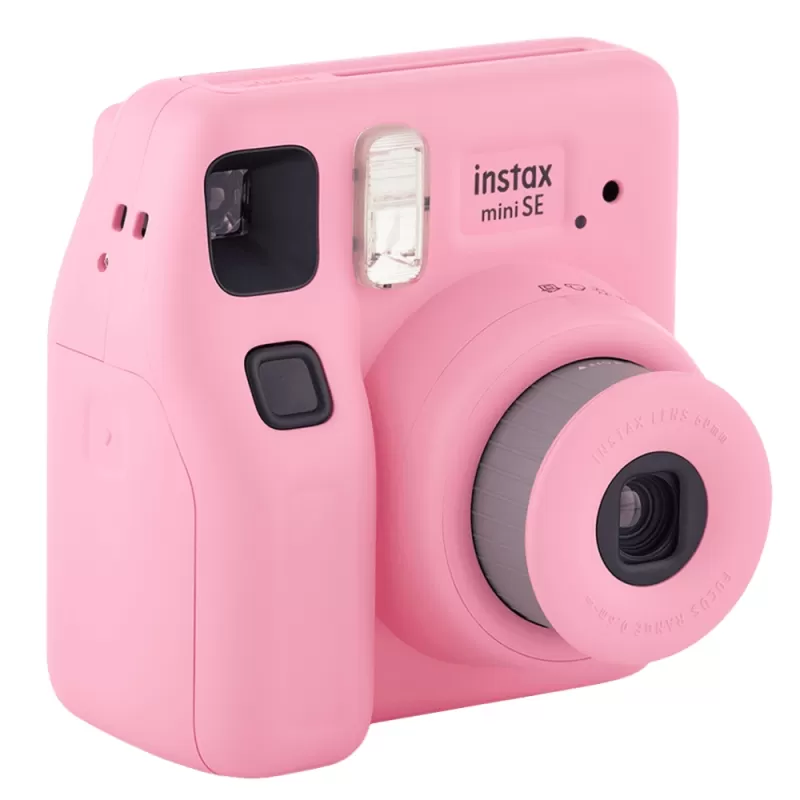 Cámara Instantánea Fujifilm Instax Mini SE Pink Blister + Instant Film Pack (10 Papel Térmico)