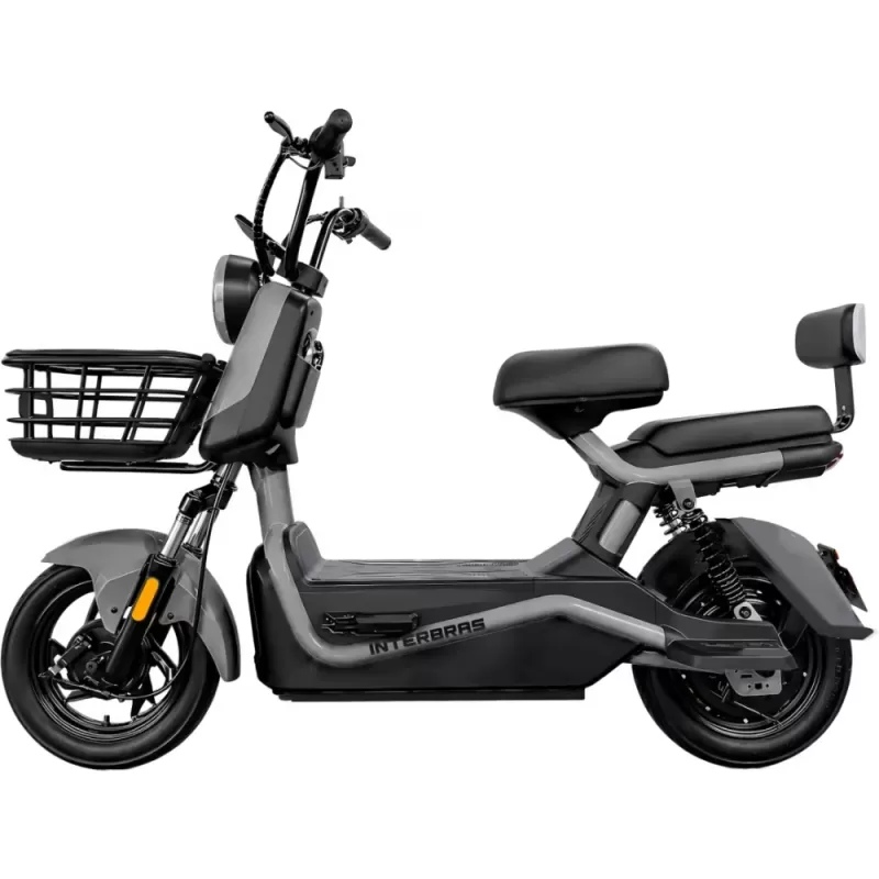 Moto Eléctrica Interbras Neo X13+ 1000W 32Km/h 48V/20Ah - Gray