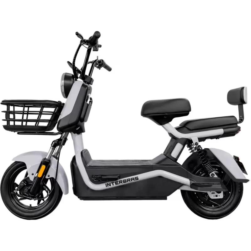 Moto Eléctrica Interbras Neo X13+ 1000W 32Km/h 48V/20Ah - White