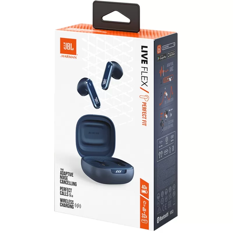 Auricular JBL Live Flex Bluetooth ANC - Blue