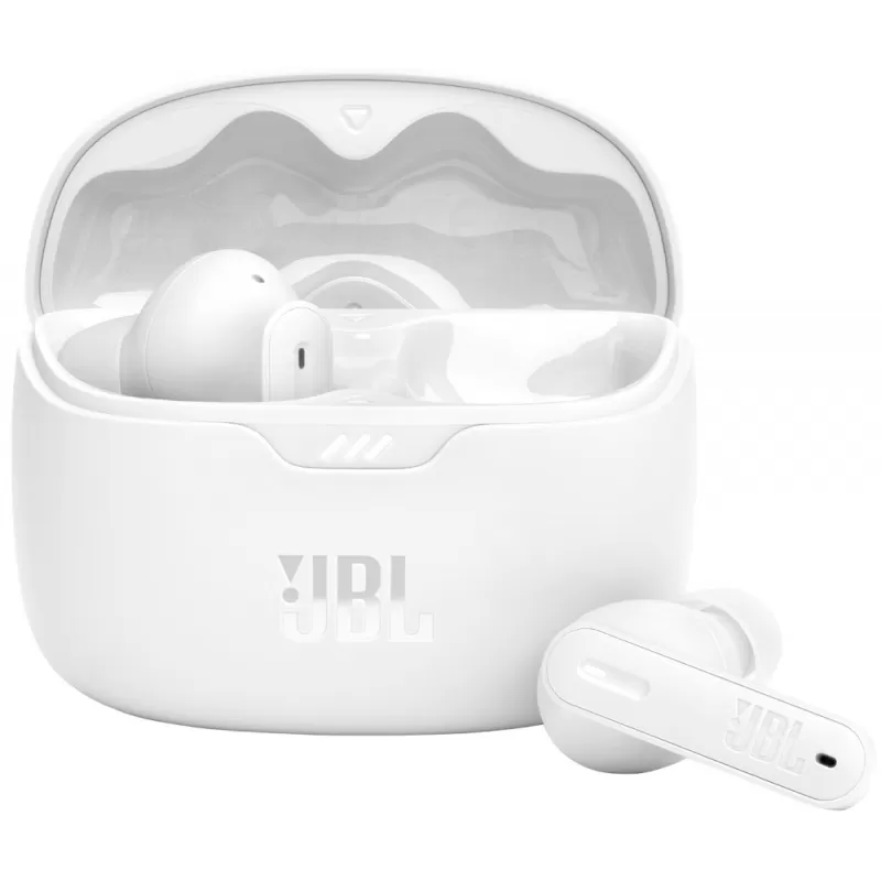 Auricular JBL Tune Beam Bluetooth ANC - White