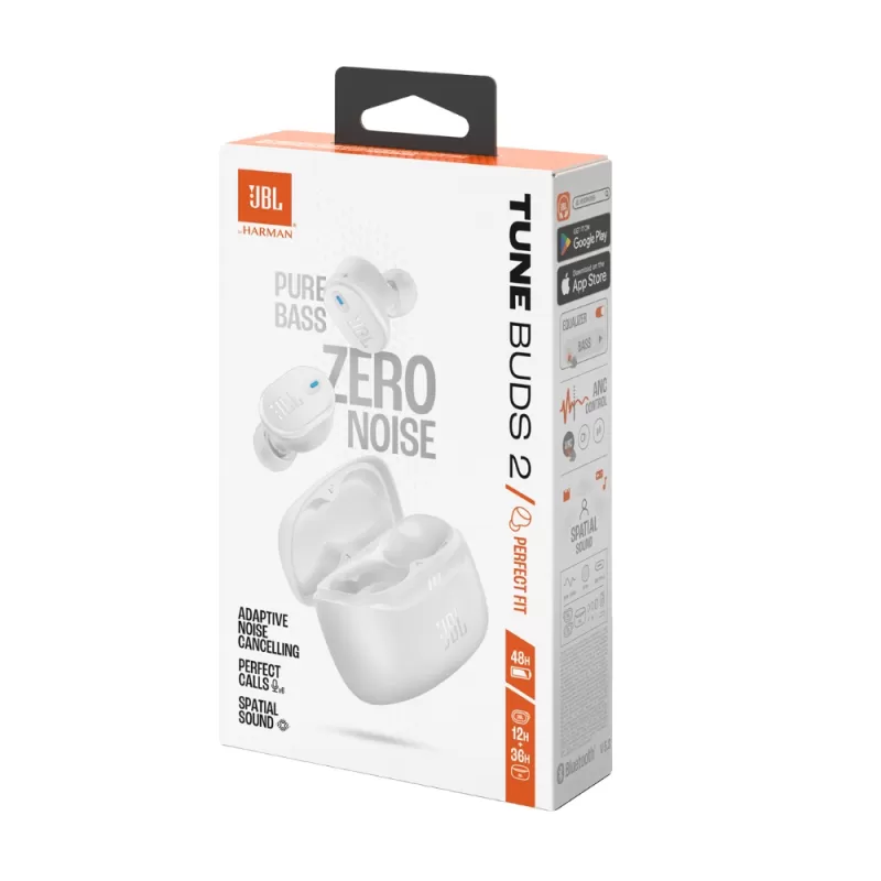 Auricular JBL Tune Buds 2 Bluetooth - White