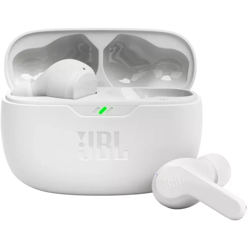 Auricular JBL Vibe Beam Bluetooth - White