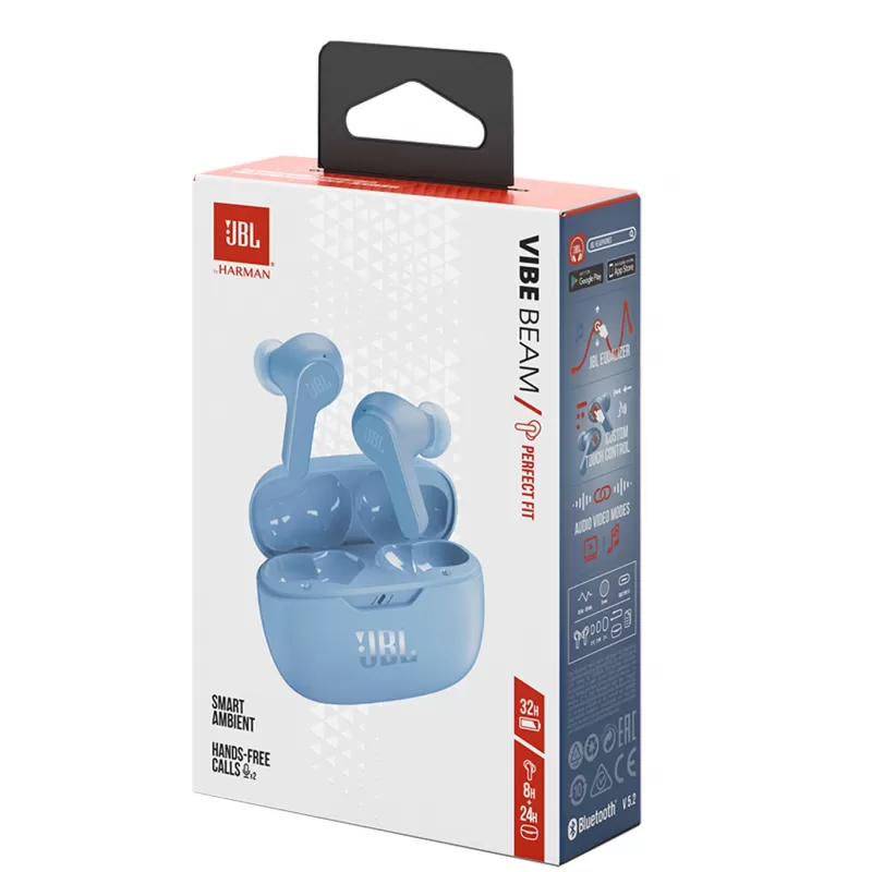 Auricular JBL Wave Beam Bluetooth - Blue