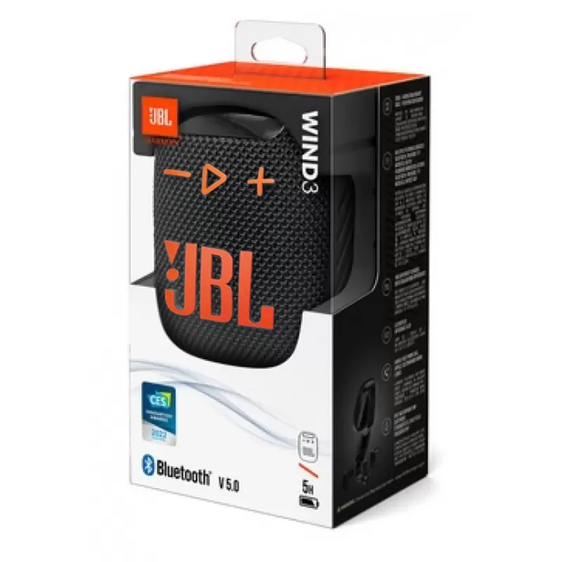 Speaker JBL Wind 3 Bluetooth - Black/Orange
