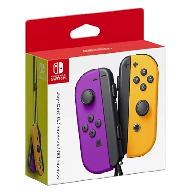 Control Nintendo Switch Joy-Con (L/R) - Neon Purple/Orange