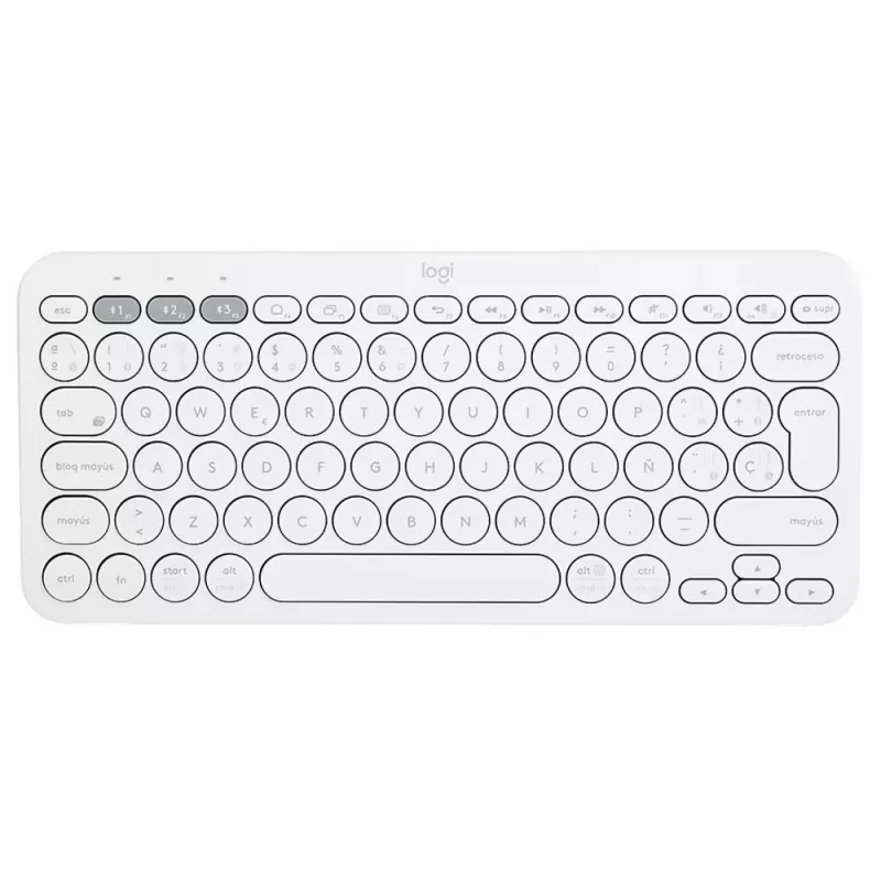 Teclado Logitech K380 Bluetooth - White (Español)