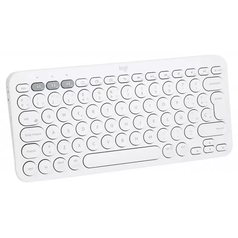 Teclado Logitech K380 Bluetooth - White (Español)