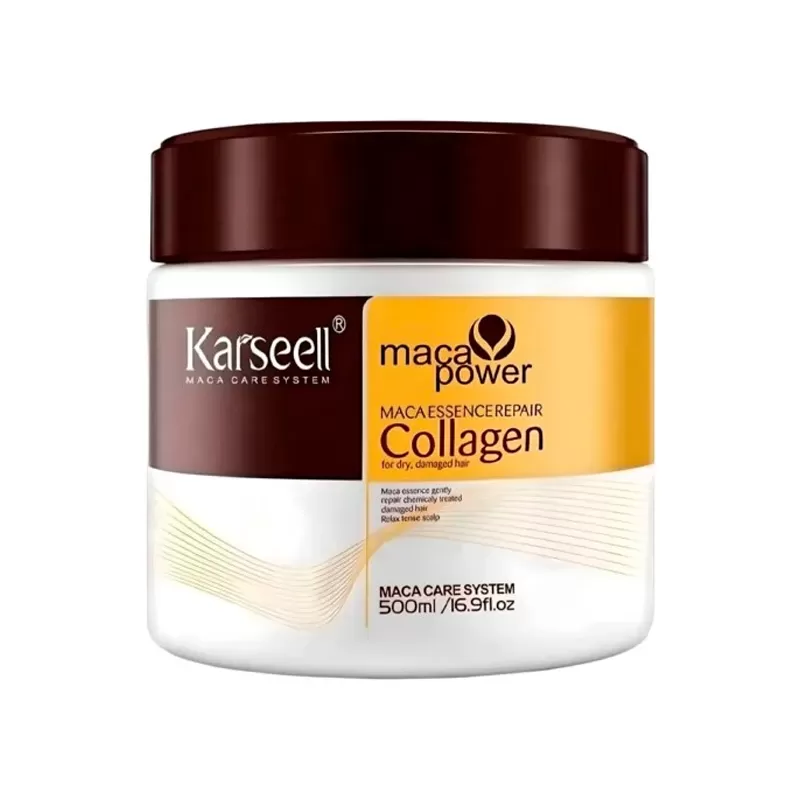 Karseell Maca Power Mascarilla Capilar con Aceite de Argán y Colágeno - 500ml