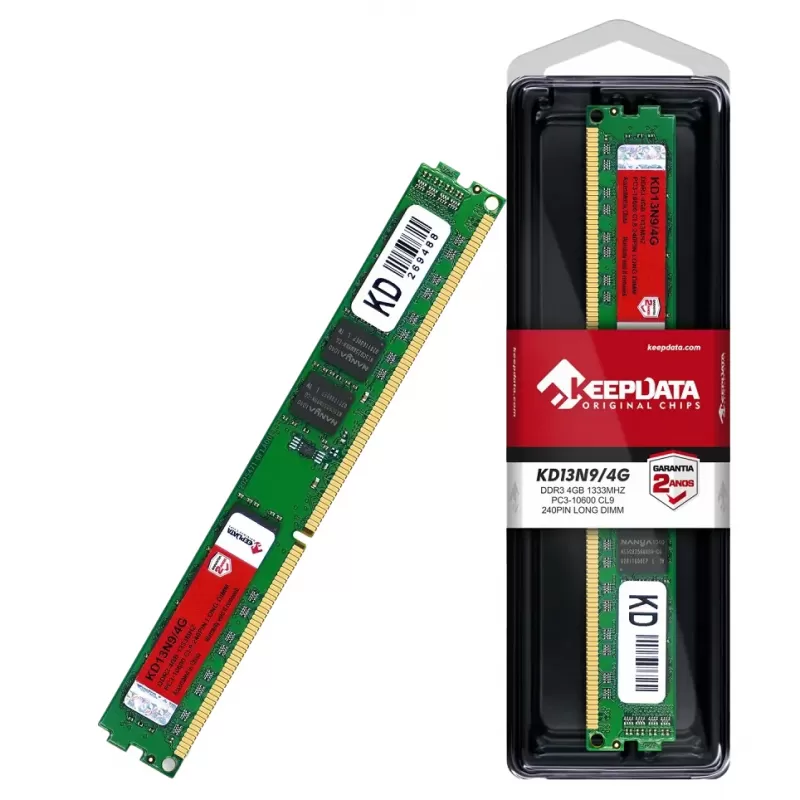 Memoria RAM para PC KeepData KD13N9/4 4GB DDR3 1333MHz