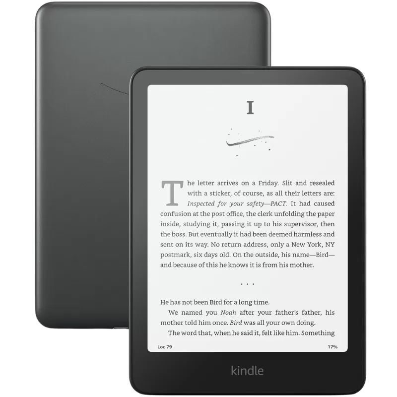 Lector de Libro Electrónico Amazon Kindle Paperwhite Signature Edition 7" 32GB (12th Gen) - Metallic Black