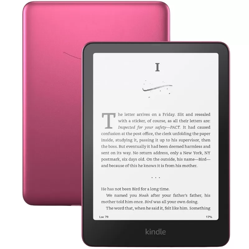 Lector de Libro Electrónico Amazon Kindle Paperwhite Signature Edition 7" 32GB (12th Gen) - Metallic Raspberry