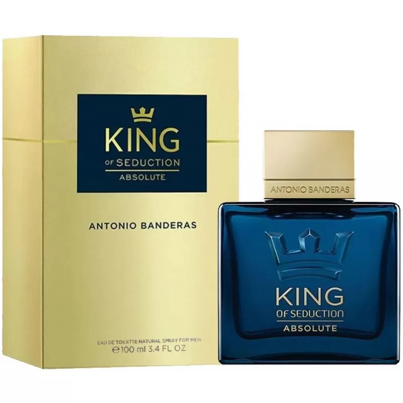 Perfume Antonio Banderas King of Seduction Absolute EDT Masculino - 100ml