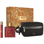 Kit Perfume Versace Eros Flame EDP 100ml + Travel ...