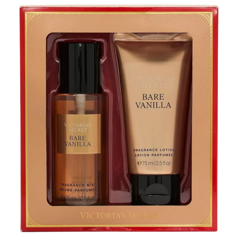 Kit Victoria's Secret Bare Vanilla Body Lotion 75m...