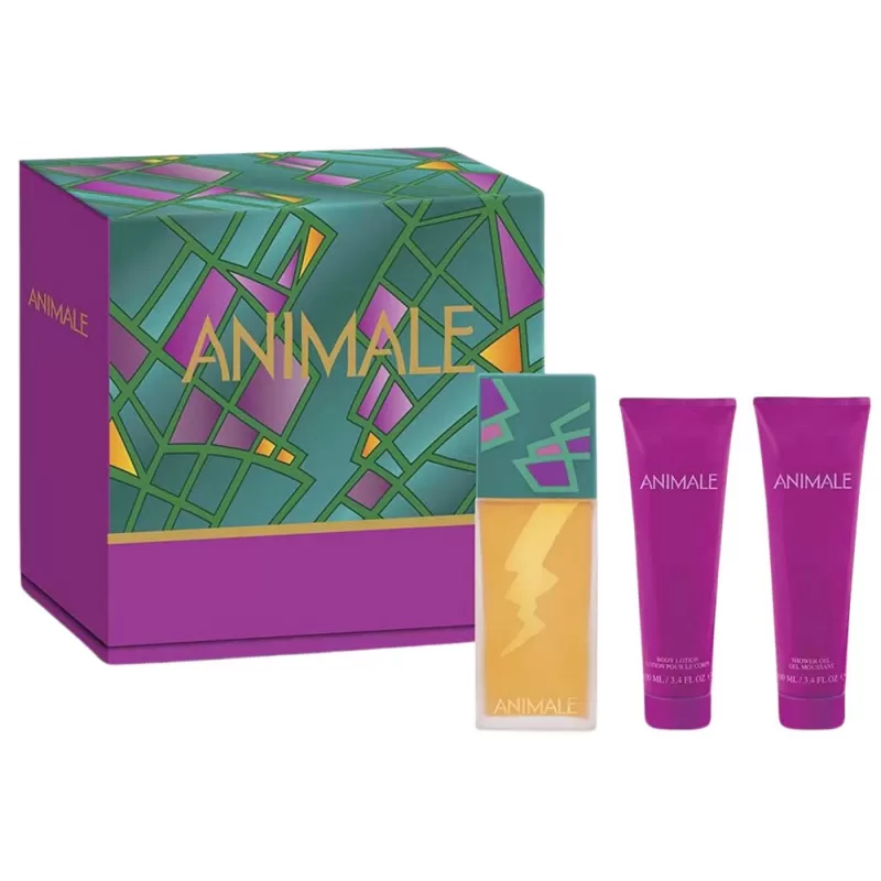 Kit Perfume Animale EDP Femenino 100ml + Sower Gel + Body Lotion