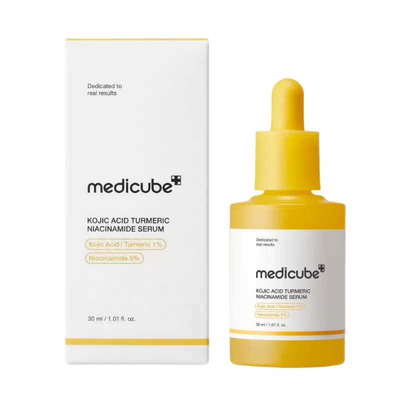 Sérum Facial Medicube Kojic Acid Turmeric 5% Niacinamida - 30mL
