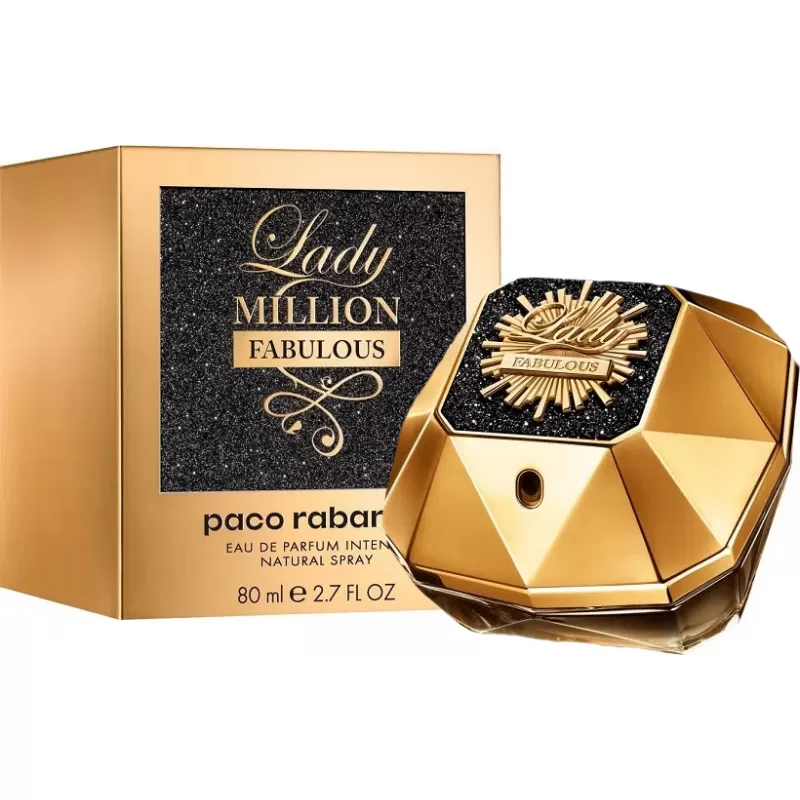 Perfume Paco Rabanne Lady Million Fabulous EDP Intense Femenino - 80ml