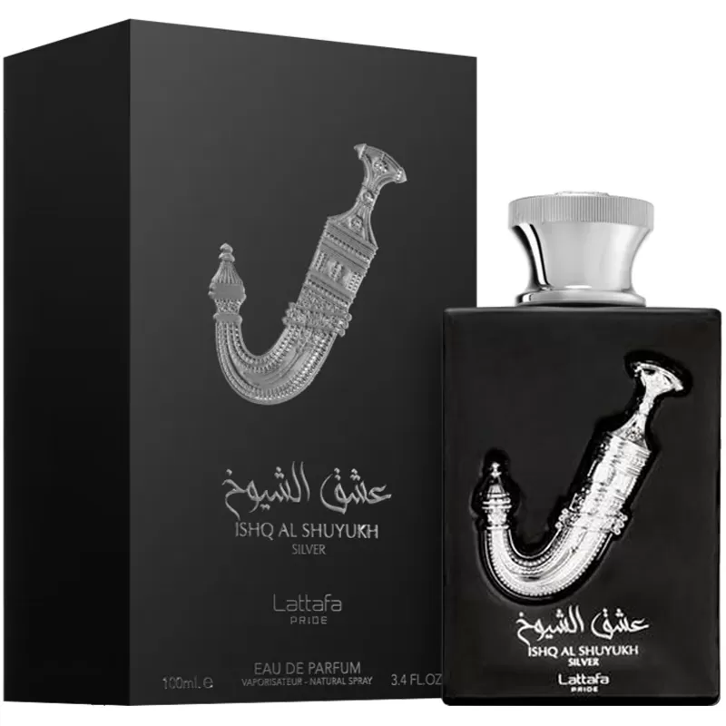 Perfume Lattafa Ishq Al Shuyukh Silver EDP Unisex - 100ml