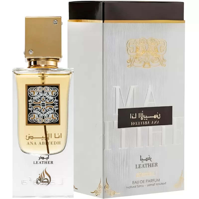 Perfume Lattafa Ana Abiyedh Leather EDP Unisex - 60mL