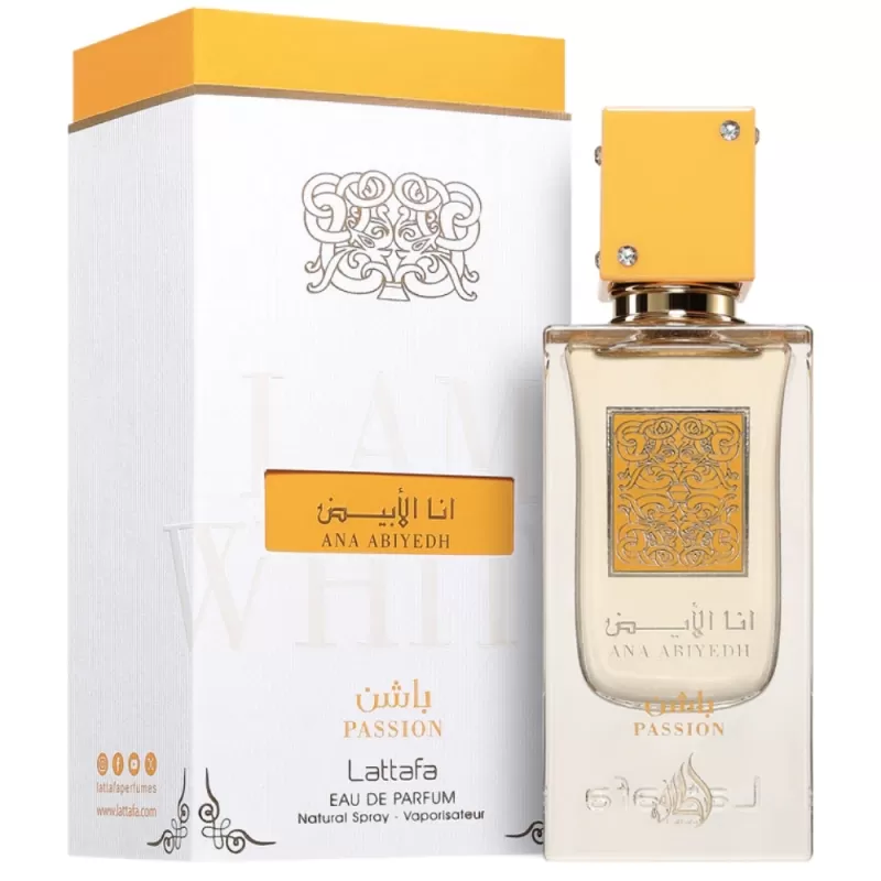 Perfume Lattafa Ana Abiyedh Passion EDP Femenino - 60mL